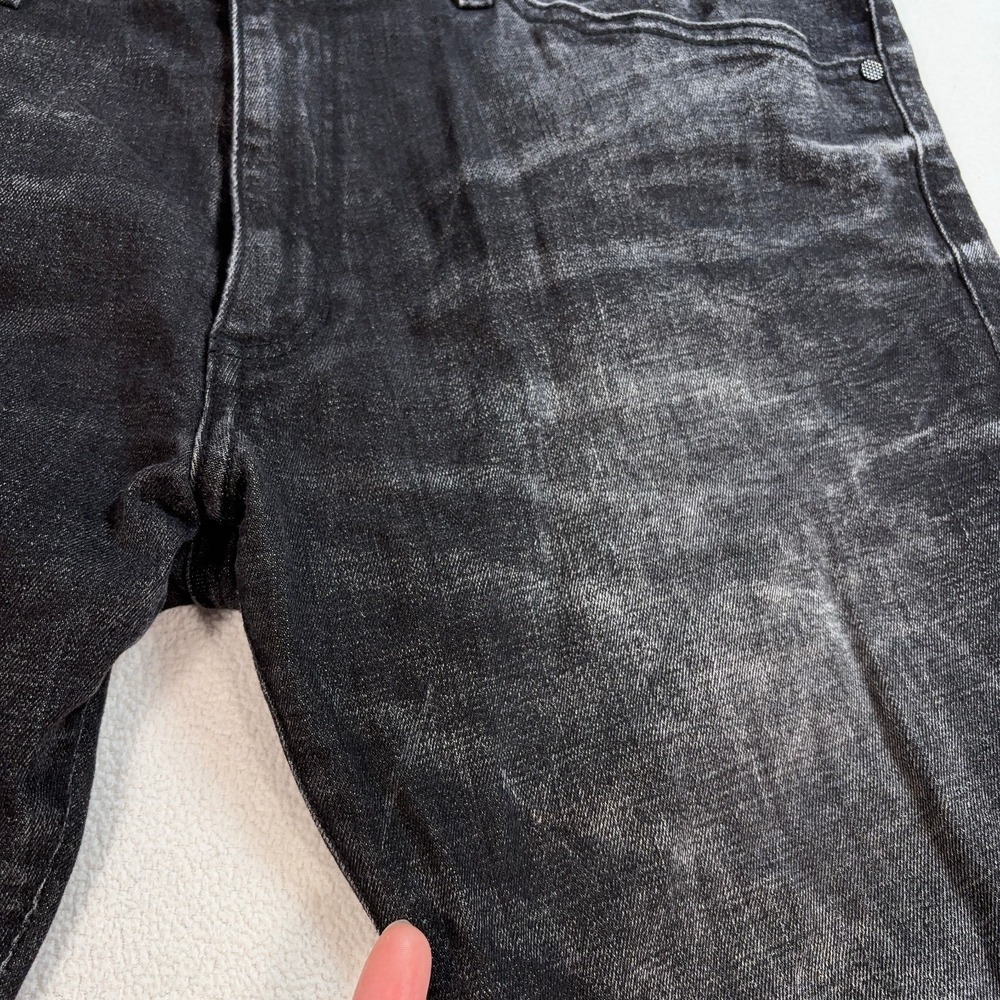 Wrangler Bryson Jeans Men's 36x29* Faded Black Distressed Tapered Stretch Denim - Picture 12 of 16